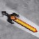 Souvenir wooden sword of the vampire "Pixel", 37 cm mix
