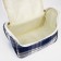 Lightning cosmetic bag, blue/gray color