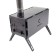 Fireplane "Rastype" Light Big, 1 mm steel with screens and corner pipes