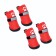 Tall shoes "walk", set 4 pcs, size 1, red