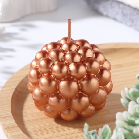 Figure candle "Babble" round, 5.5x5.5 cm, bronze, in the box-1
