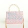Baby bag on the valve, pink color
