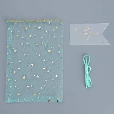 Gift bag from tulle "to you", 13 x 18 cm +/- 1.5 cm-5