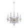 Siena chandelier 6he14 40W white-gold 60x60x117 cm
