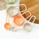 A set of measurements, 5pcs: 7.5; 15; 60; 85; 125 ml, beige color