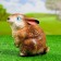 Garden figure "Hare cheerful" 14x10x16cm