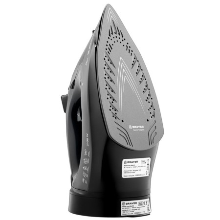 Iron Brayer 4015BR, 2400 W, ceramic sole, 25 g/min, 300 ml, black-4