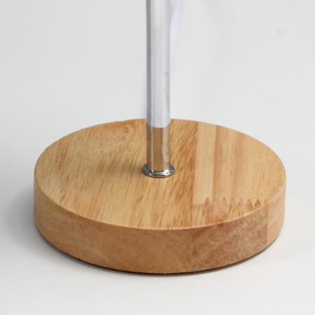 HELP lamp 16011/1 E14 40W wood-chrom 12.5x12.5x42 cm Risalux-4