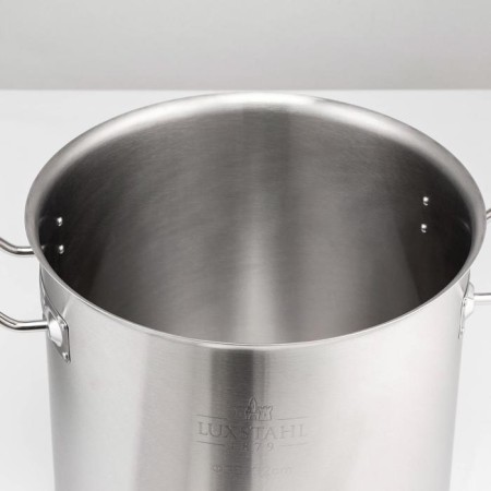 Boiler, 30 l, d = 35 cm, h = 32 cm, metal cover, triple bottom, induction, stainless steel-3