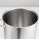 Boiler, 30 l, d = 35 cm, h = 32 cm, metal cover, triple bottom, induction, stainless steel