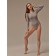 Body Female Maglia Girocollo Tondo, Size XL, Smoke color