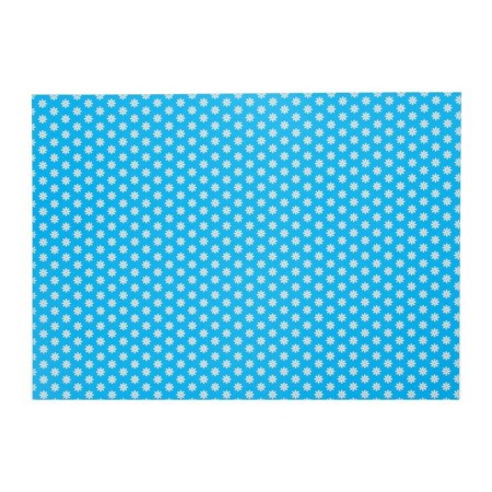 Cardboard of color two -way A4, 6 sheets, 6 colors "chamomile", 200 g/m², with a pattern-9