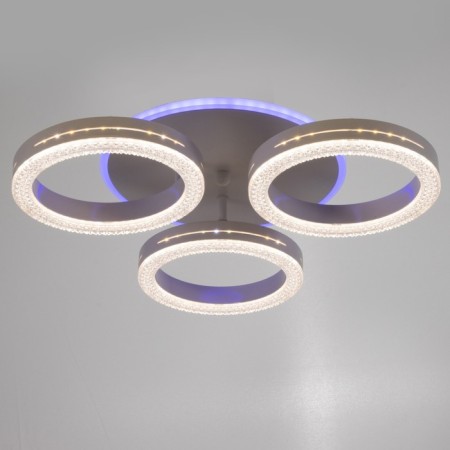 Lamp with PDU 74651/3+1 LED 75W Dimmer 3000-6000k white 45x45x9 cm Bayerluux-1
