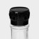 Mill for spices, plastic mechanism, 115 ml (45-80 gr), black color