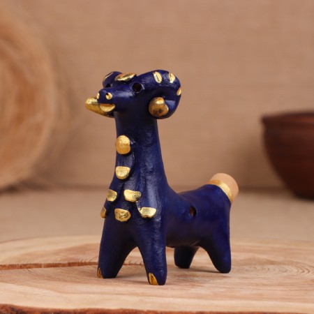 Abashevskaya toy "Baran", 11x5x12 cm, Petrova O.V.
