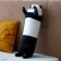 Soft toy-pandy "Panda", 70 cm, black and white color