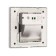 Built-in lamp for the stairs, NL-36, engine sensor, 1.5 W, 60 lm, 3000k, silver