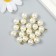 Decor for creativity plastic "Pearls with a loop" set 20 pcs d = 1 cm