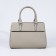 Luggage bag, external pocket, light-gray color