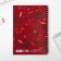New Year. Diary with the embossing "Happiness in the New Year", A5, 60 sheets