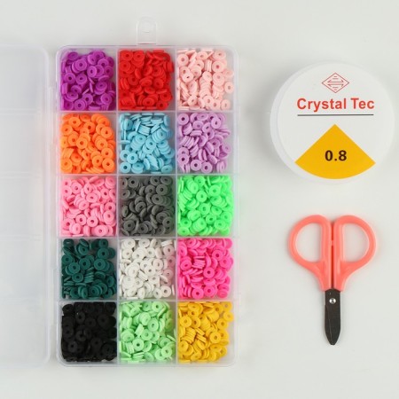 Set for creating jewelry, set of 15 colors-1