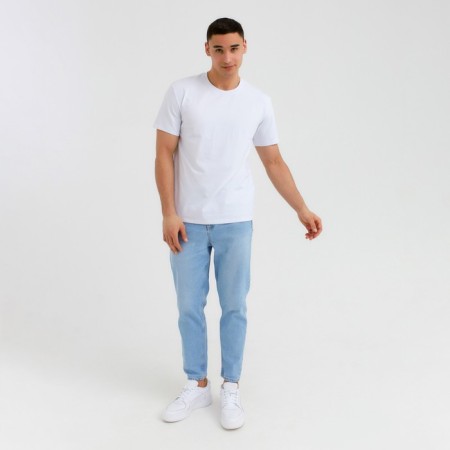 Men's T-shirt Minaku Regular Fit: Blue color, rr 50-3