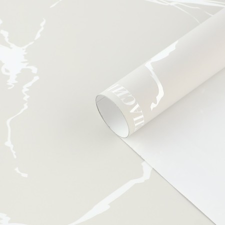 Palette packaging for flowers "marble", matte, beige, 57 x 57 cm-1