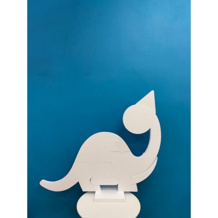 The frame for the aeromosa is the figure "dinosaur", white, 1 pc.-1
