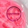 Silicone Mold Dolyana "New Year", 9.5 × 9.5 × 1 cm, pink color