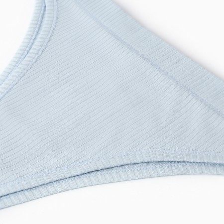 Panties female slips, color blue illusion, size 46 (m)-5