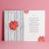 Postcard "Beloved Mom", flowers on boards, embossing, 12 × 18 cm