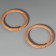 Handles for the bag are wooden, woven, d = 10.2 / 12.5 cm, 2 pcs, the color is light brown