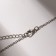 Pearl pearl, white color in silver, 40 cm