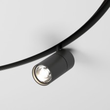 Трековый светильник для радиусного шинопровода Elektrostandard, Slim Magnetic, 114х70х195 мм, 20Вт, LED, 1580Лм, 4200К, цвет чёрный