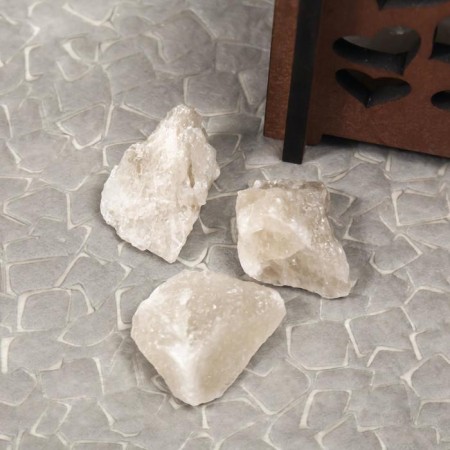 Salt lamp with Dimmer "Basket. Hearts" 1.8 kg, 15W, 15x12x12 cm-5