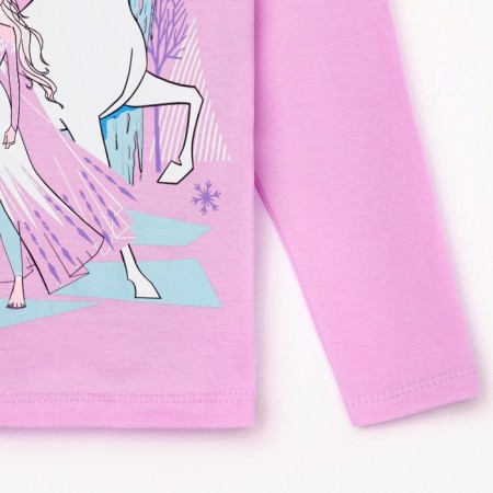 Long sleeve T-shirt "Cold Heart", Disney, Height 134-140-7