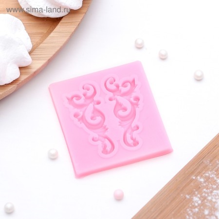 Mold Dolyana "Lepnin", silicone, 5.2 × 6 cm, color mix-8