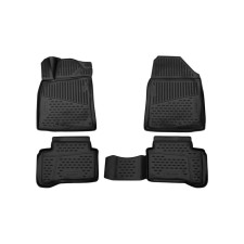 3D mats in the salon for Hyundai Ioniq, AE, 2017- Lifbec, Europe, 4 pcs.