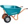 Garden car, two -wheeled: cargo/p 120 kg, volume of 260 l, grinda