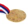 Prize medal 058 diam 5 cm. 1 place. The color of evil. With a ribbon