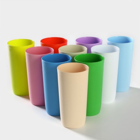 Backing glass, 400 ml, mix color-5