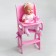 Children's toy: a table for feeding with soft seats, the Diamond Princess collection is pink