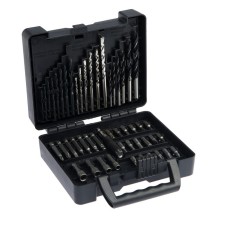 Set universal tundra, wood drill, concrete and metal, bits, 50 pcs.