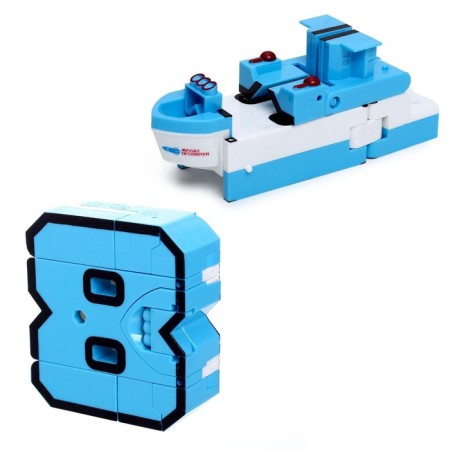 Set of robots "Robo numbers 0 - 9", transformed, 10B1-9