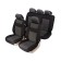 Universal Covers Senator Arizona, size S, jacquard, set of 11 items, black