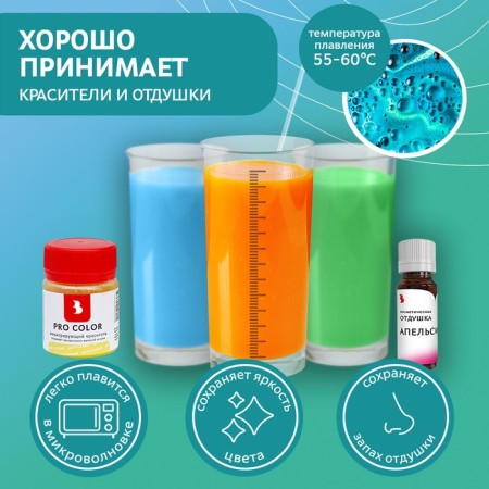 Soap base Activ SLS FREE (transparent), 1 kg-2