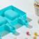 Ice Cream "Eskimo Wave", silicone, 19.4 × 13 cm, 3 cells (7 × 4 cm), color mix