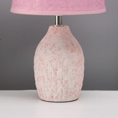 Table lamp "Cocoa" 1x40W E14 pink 20x20x34cm-3