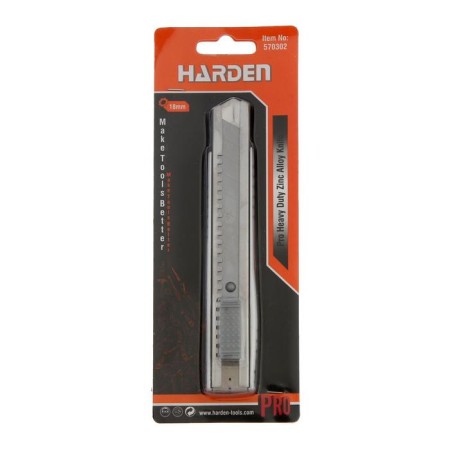 Universal knife Harden 570302, all -metal case, 18 mm-1