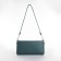 Bag Women's Cross-Bodi with a zipper, green color